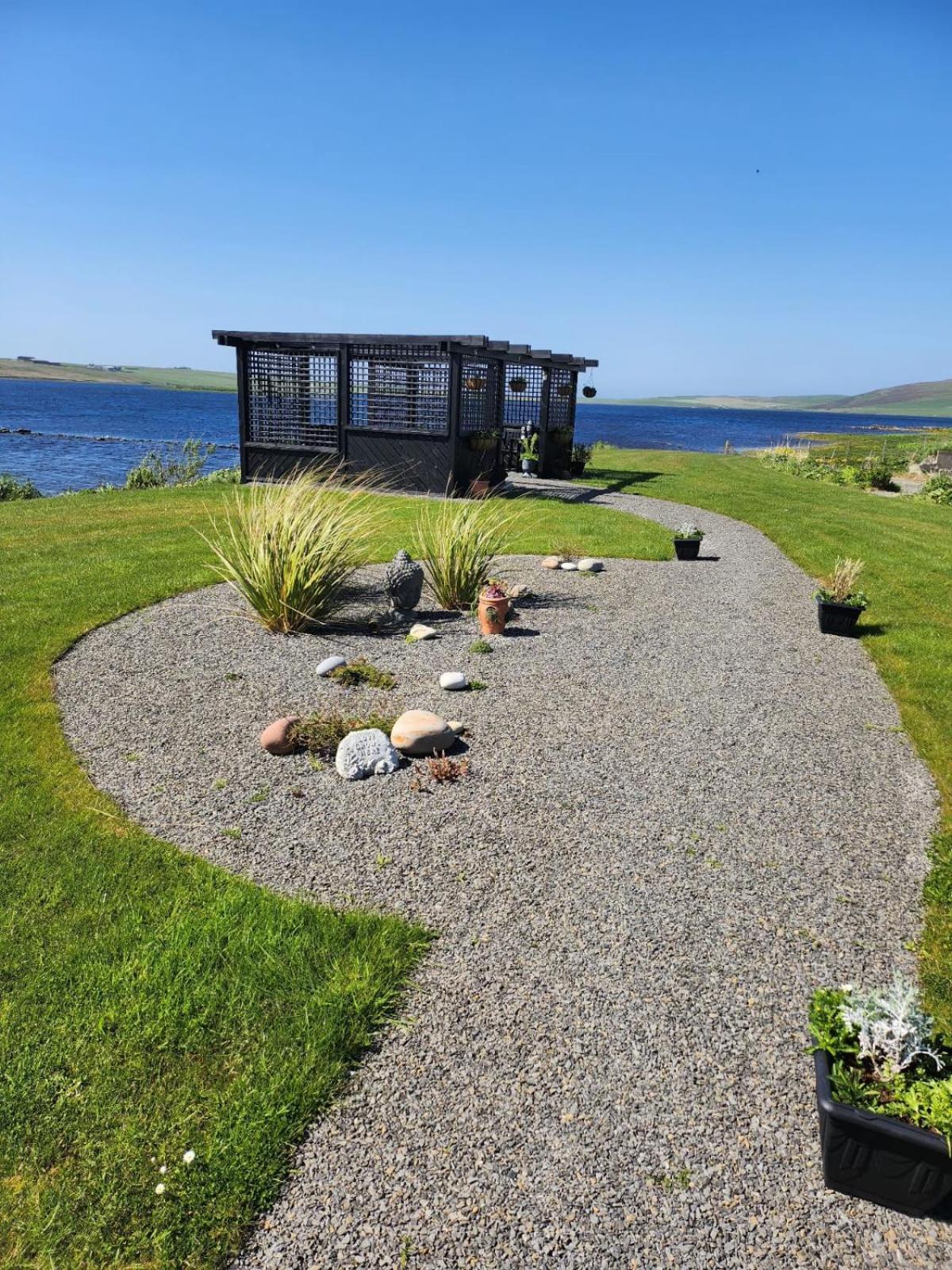 Ferienwohnung Lochview Swannay Exterior foto